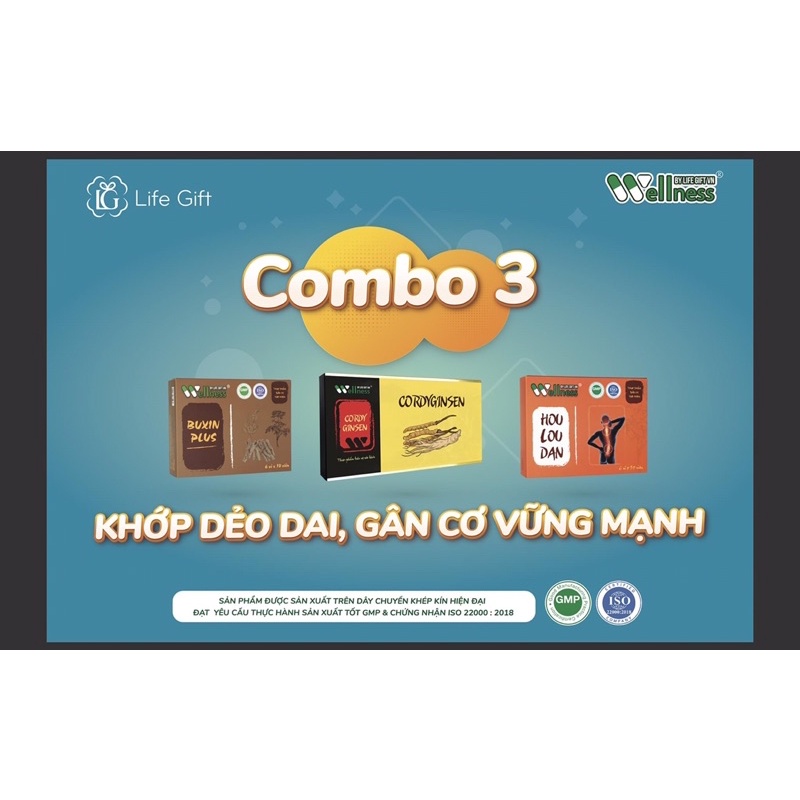 Thực phẩm giảm đau xương khớp Hou Lou Dan - thoát vị đĩa đệm, tê tay tê chân