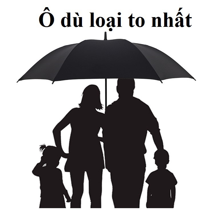 [HÀNG CAO CẤP] Ô dù che mưa loại to siêu bền, nhẹ [tặng kèm Túi than hoạt tính khử mùi, hút ẩm ô tô, nhà cửa]