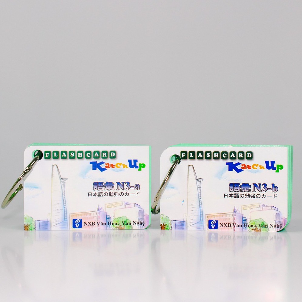 Bộ KatchUp Flashcard Từ Vựng N3 (Soumatome n3) – High Quality