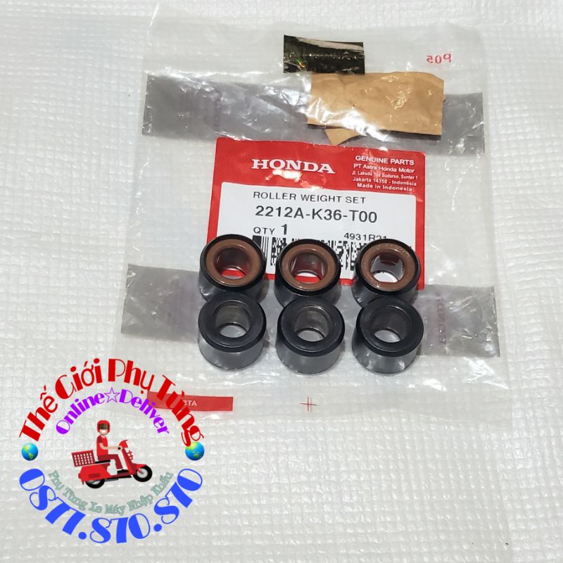 Bộ bi nồi Vario 150 zin Honda Indonesia - 2212A-K36-T00