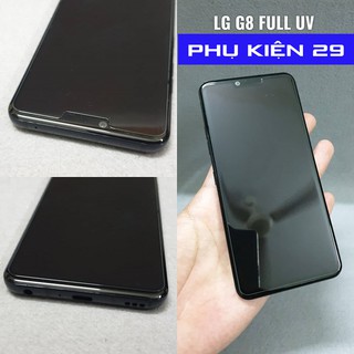 [LG G8 /G8 ThinQ] Kính cường lực FULL màn FULL keo UV Glass Pro+ 9H