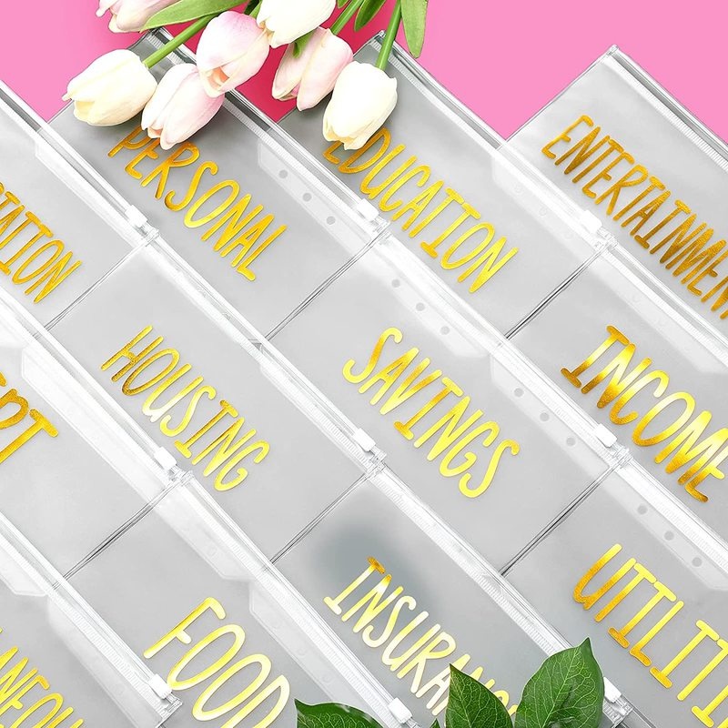 Sổ Tay A6 Bìa Da PU Có 12 Khóa Kéo Tiện Dụng