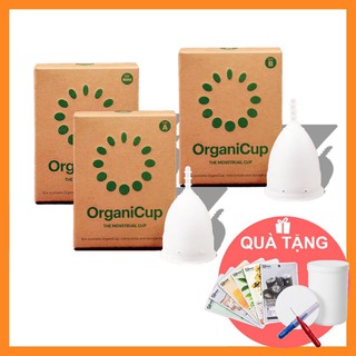 Cốc nguyệt san OrganiCup ✅QUÀ TẶNG ✅FREESHIP ✅- 100% silicone cấp Y tế - Chứng nhận FDA, Allergy - Nhập khẩu Đan Mạch