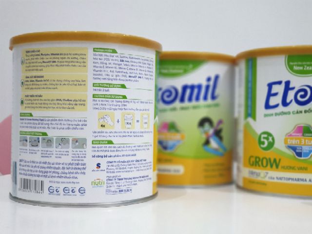 SỮA BỘT ETOMIL 5X GROW LON 700G