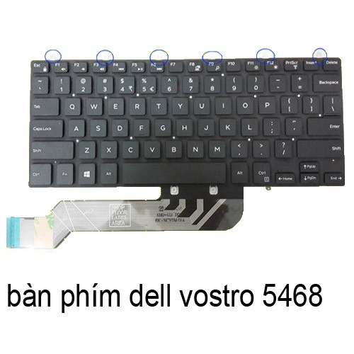 bàn phím laptop Dell vostro 5468 vostro 14 5468 P75G001