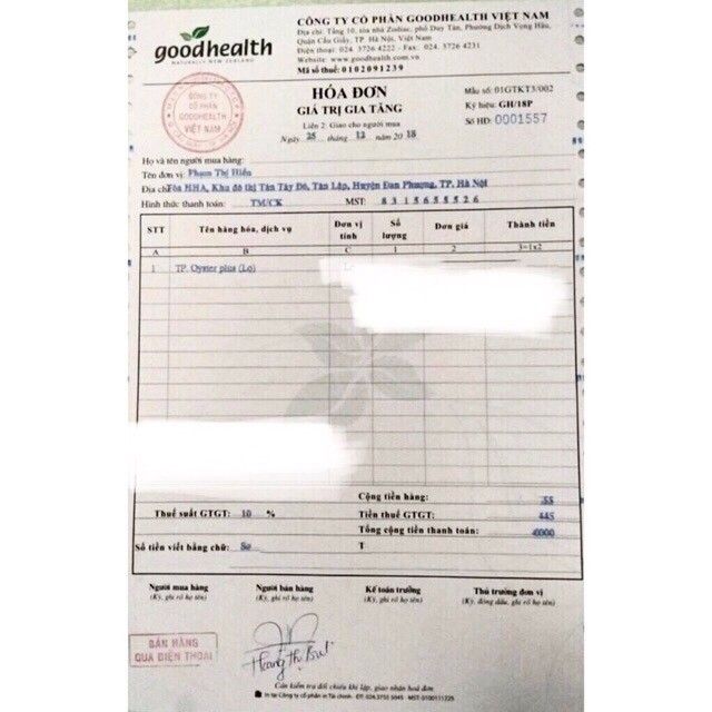 Tinh chất Hàu Úc 60 viên