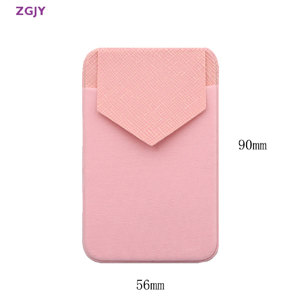 Túi Đựng Điện Thoại Dạng Ví Hình Tam Giác Dán Sau Lưng Chống Khử Từ Chất Liệu Co Giãn Tiện Dụng Mới