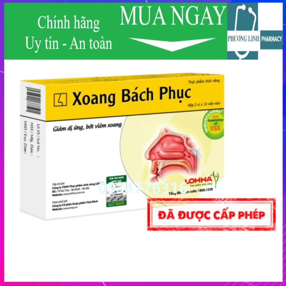✅ XOANG BÁCH PHỤC - Giảm Dị Ứng , Bớt Viêm Xoang