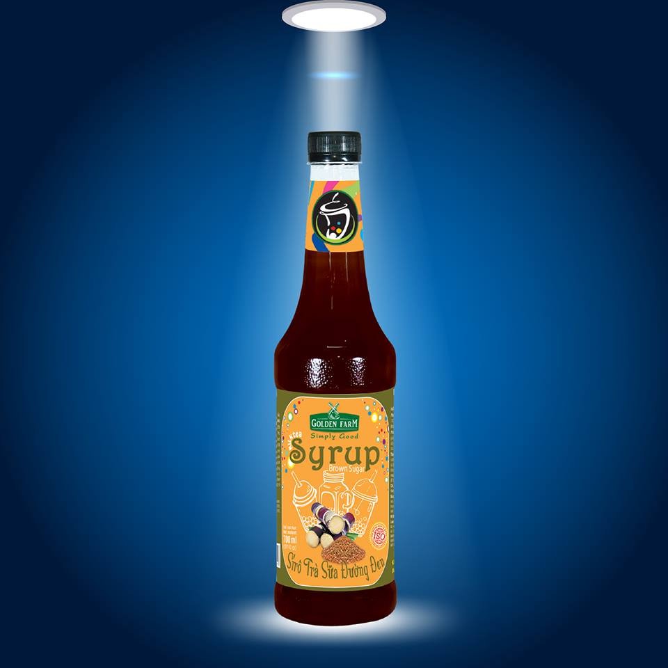 Siro đường đen Golden Farm 700ml