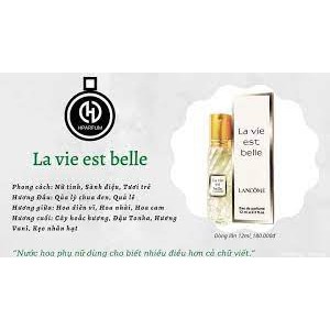 Nước hoa nữ La vie est belle Lancome paris 12ml (EDP) - Nước hoa Hparfum chính hãng