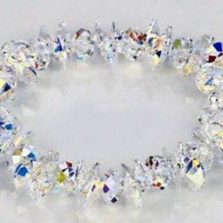 Pha lê Swarovski hạt dĩa 6mm