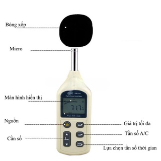 Máy Đo Độ Ồn Benetech GM1357