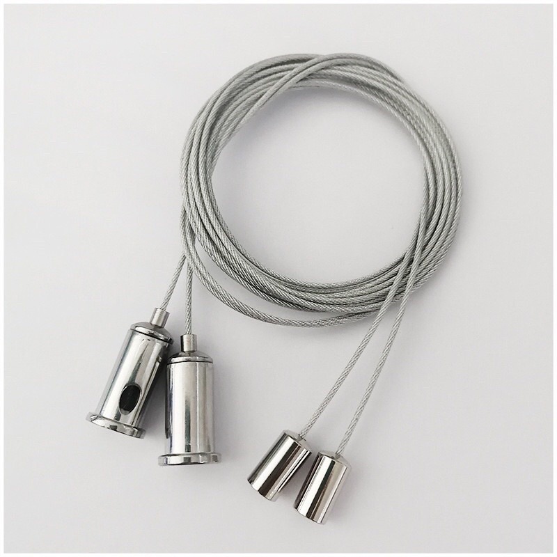 Bộ dây cáp treo thả đèn  1m