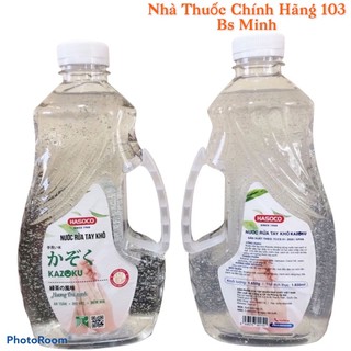 Nước Rửa Tay Khô Dung Dịch Sát Khuẩn Nhanh Hasoco Dạng Gel Can Lớn 1,8l