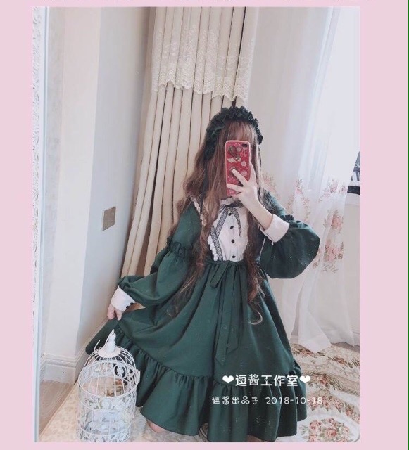 Váy / Đầm Lolita dáng xoè siêu xinh  váy đầm công chúa,dự tiệc, tiểu thư