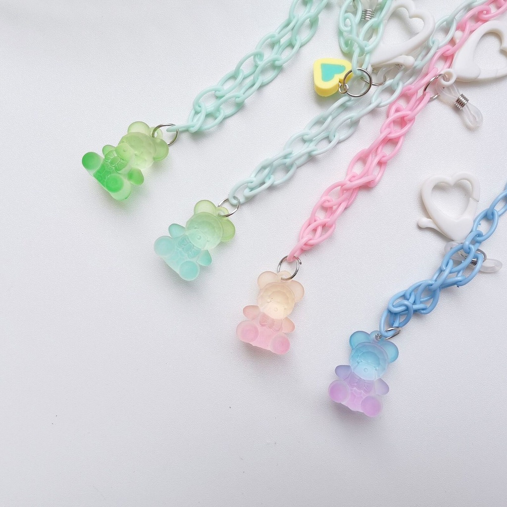 Dây đeo mắt kính họa tiết hoạt hình chống trượt chống mất