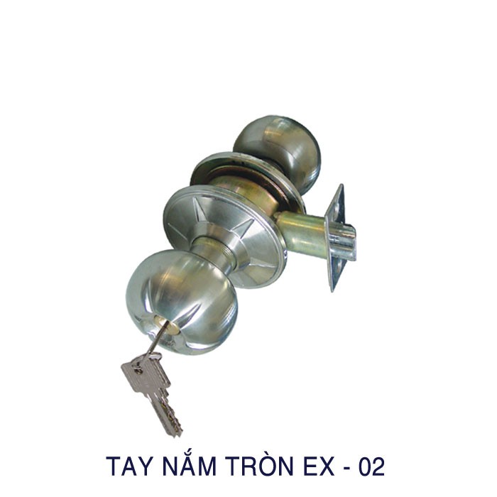 KHÓA HUY HOÀNG TAY NẮM TRÒN EX 02 - KHÓA CỬA HUY HOÀNG