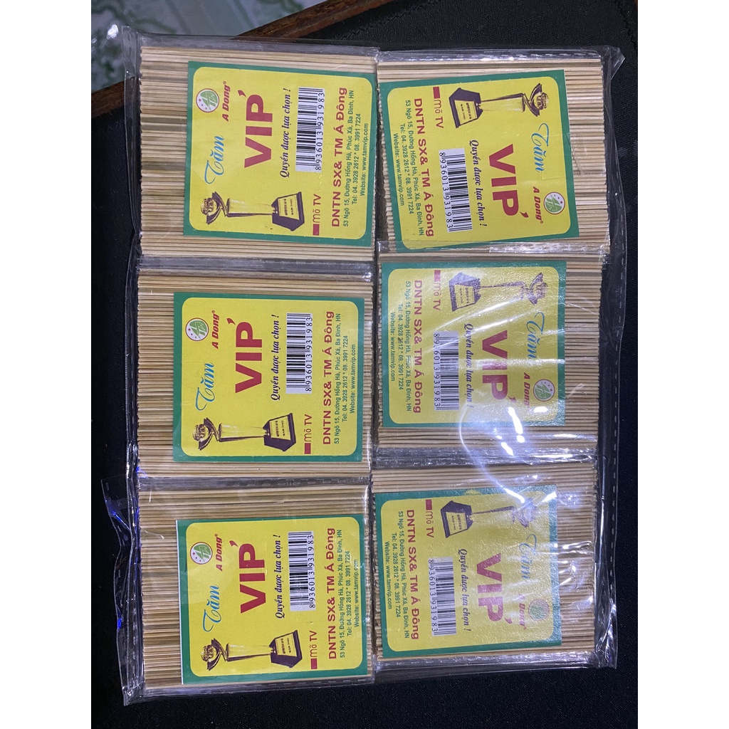 Set 10 Gói Tăm VIP Á Đông Giá Rẻ