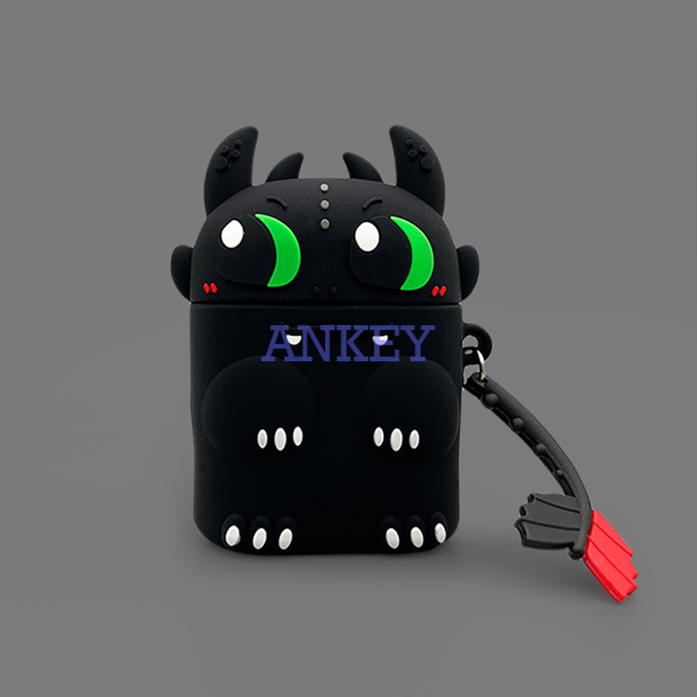 Xiaomi Airots 3 Pro / Redmi Buds 3 Pro Vỏ Bảo Vệ Hộp Sạc Tai nghe không dây Hình Khủng Long 3D Dễ Thương