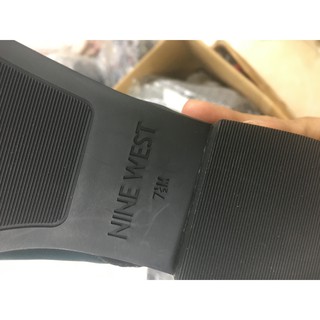 Boot NineWest da thật, đế thấp, êm mềm, thời trang