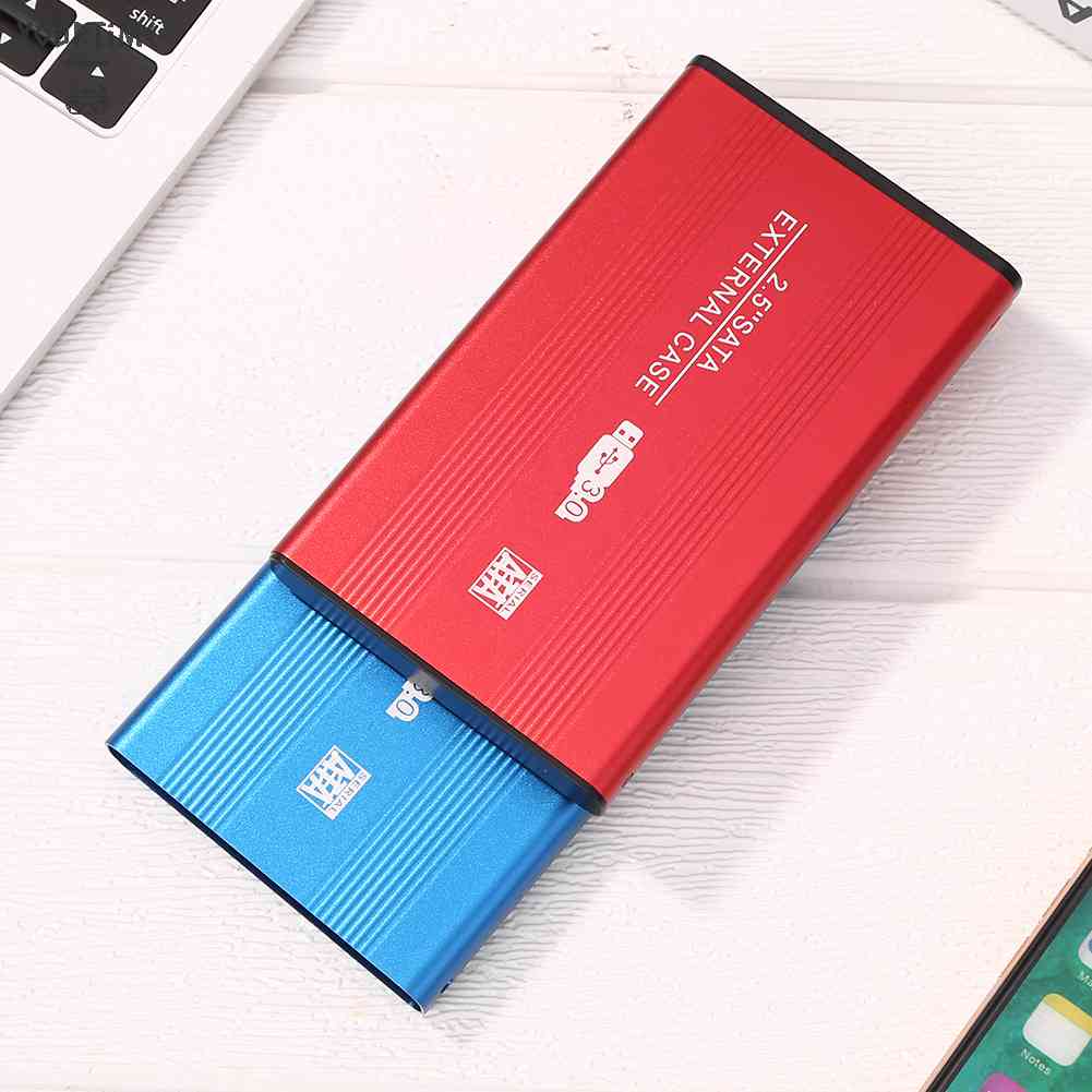 Vỏ Ổ Cứng Ngoài Bằng Hợp Kim Nhôm 2.5 inch HDD SSD Box USB SATA3.0