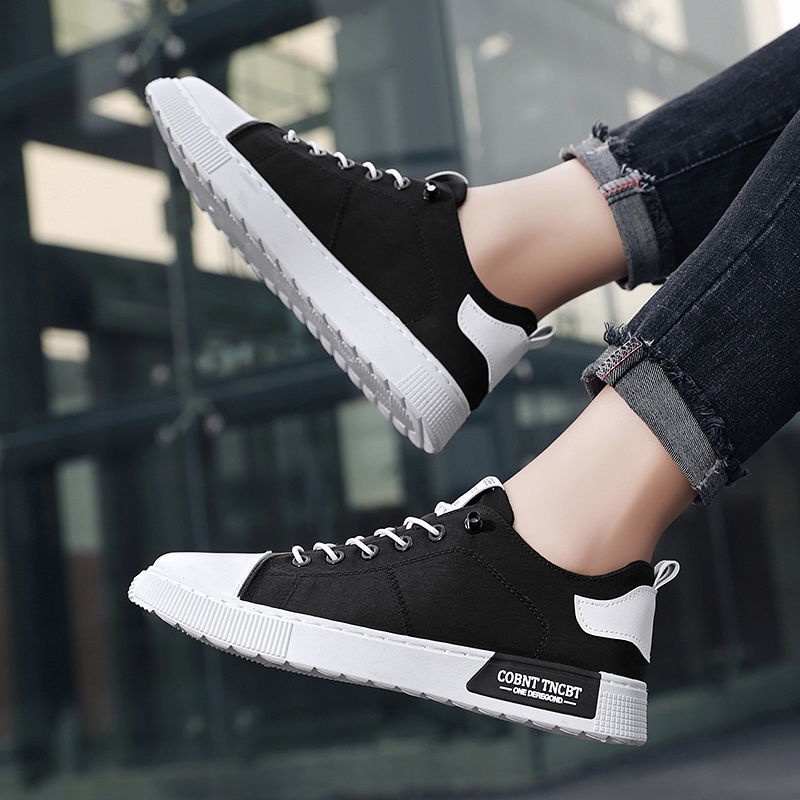 Giày Thể Thao Canvas Thoáng Khí Thời Trang Mùa Hè Cho Nam