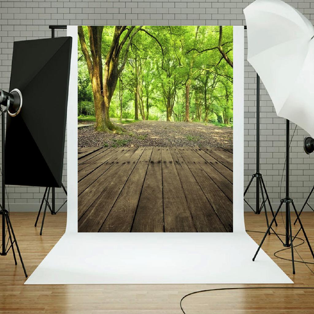 Backdrop cho studio loại phong cảnh rừng cây