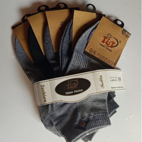 [KHO SỈ RẺ]Tất cổ ngắn nam thương hiệu Trịnh Trung t&amp;t giá rẻ nhất.