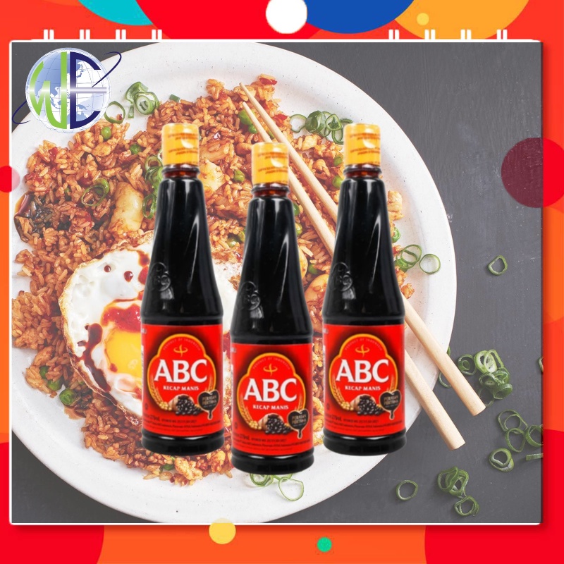 [We Link] ABC Kecap Manis Tương Ngọt Indonesia 600ML