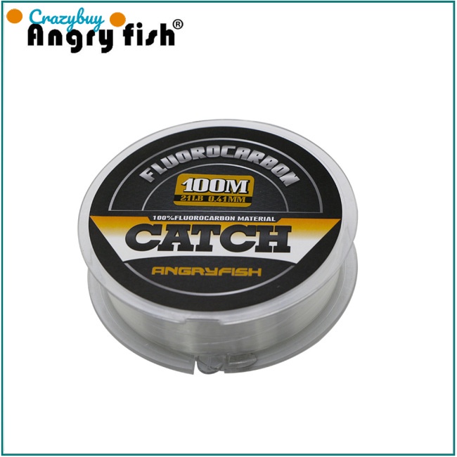 Cuộn Dây Câu Cá Chất Liệu Carbon 100% 100m Trong Suốt