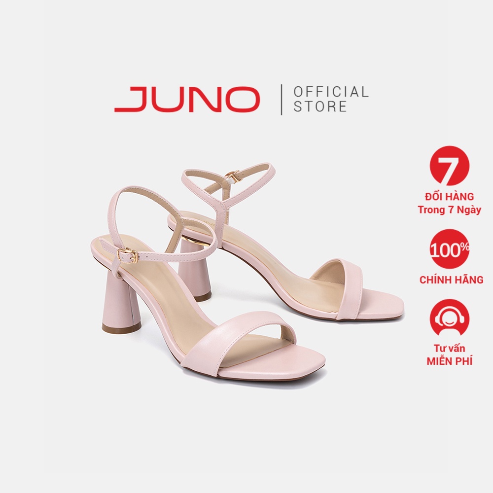Giày Sandal Nữ JUNO Kiểu Gót Trụ SD07082
