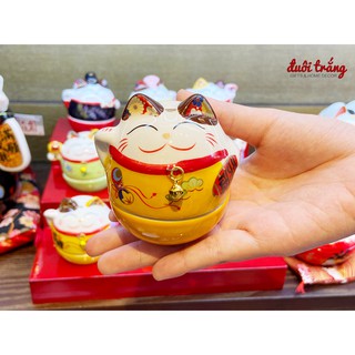Mèo Thần tài Lật đật 7cm (có video sản phẩm)