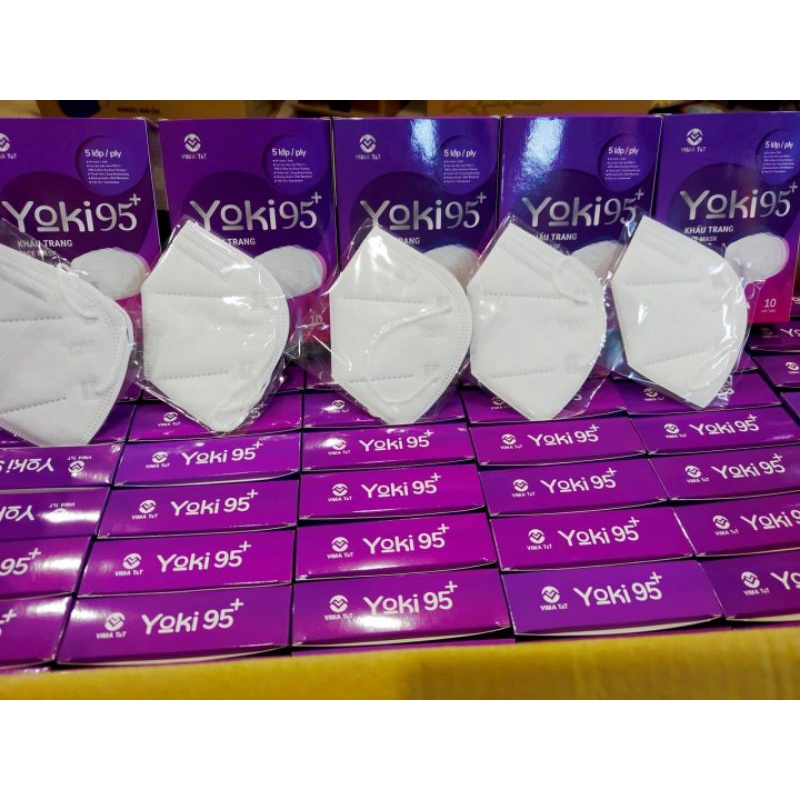 Combo 100 khẩu trang N95 (Yoki)