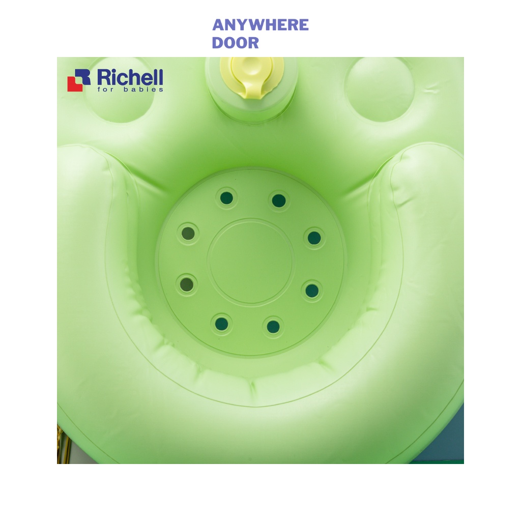 Ghế hơi tập ngồi Richell cho bé 7-24M