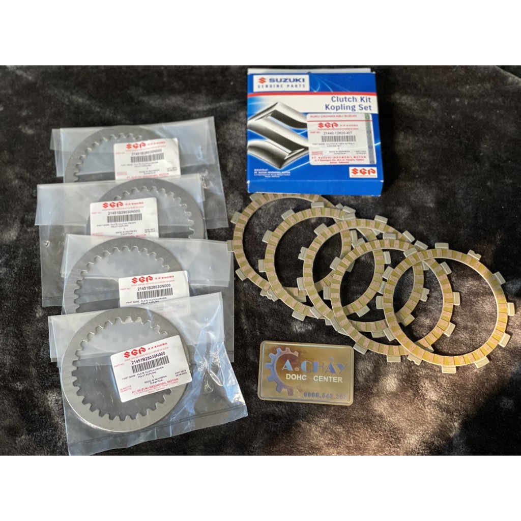 BỘ LÁ BỐ VÀ LÁ SẮT ZIN - RAIDER FI, SATRIA FI GSX S, GSX R, Bandit - CHÍNH HÃNG SUZUKI - ACR DOHC shop