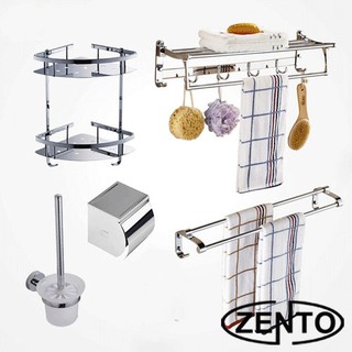 Bộ 5 phụ kiện nhà tắm inox zento zt-sv6205