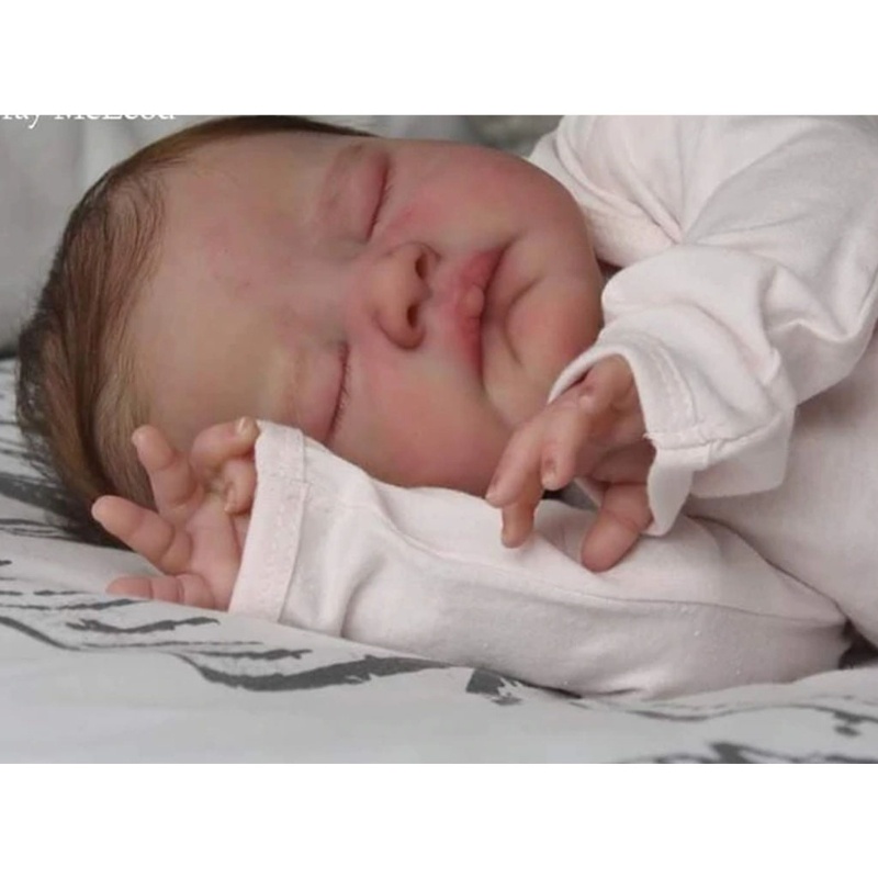 Búp Bê Bé Gái Tóc Dài 22 Inch Dùng Trang Trí