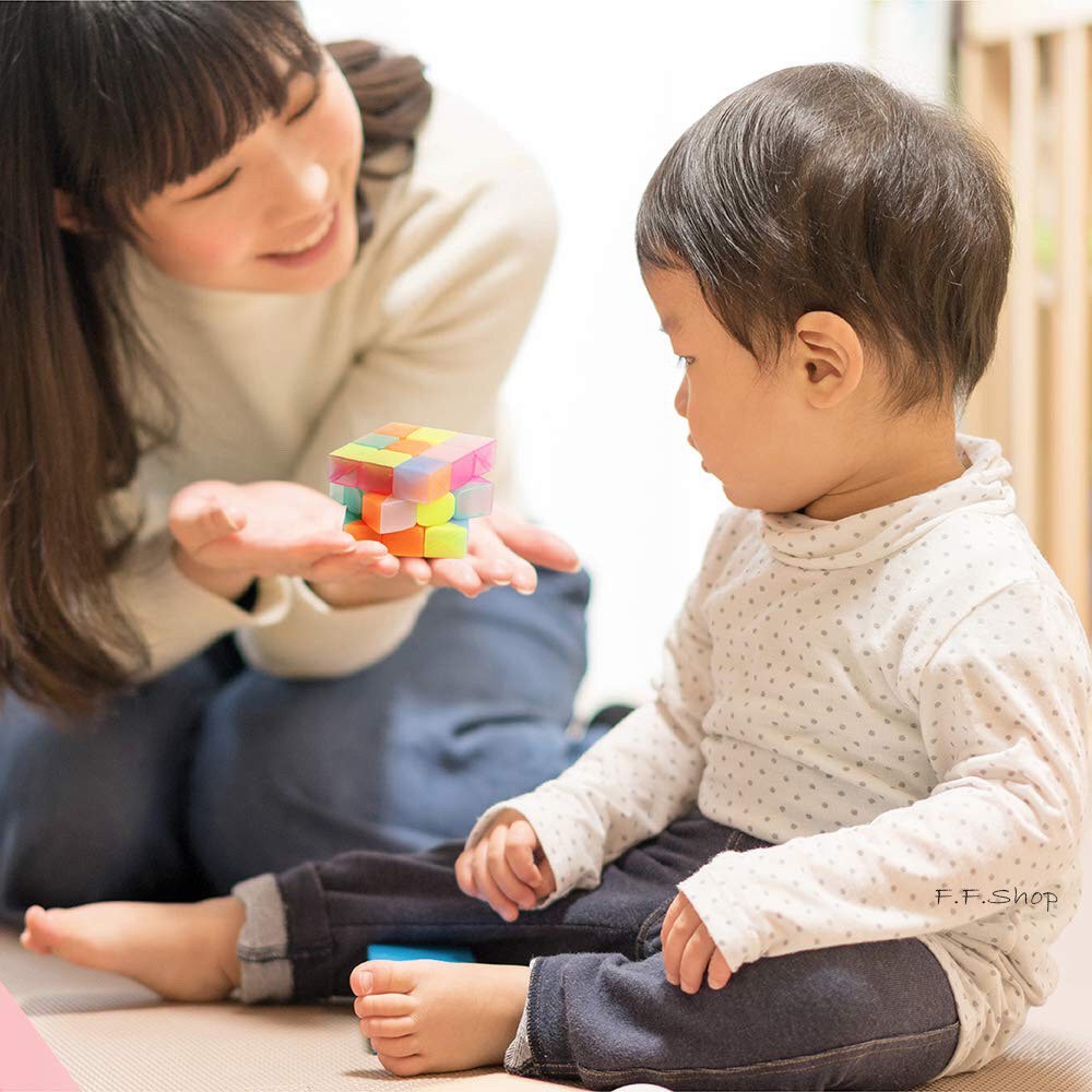 Qiyi Warrior W Jelly Khối Rubik 3x3 3x3x3 Đồ Chơi Rèn Luyện Trí Não