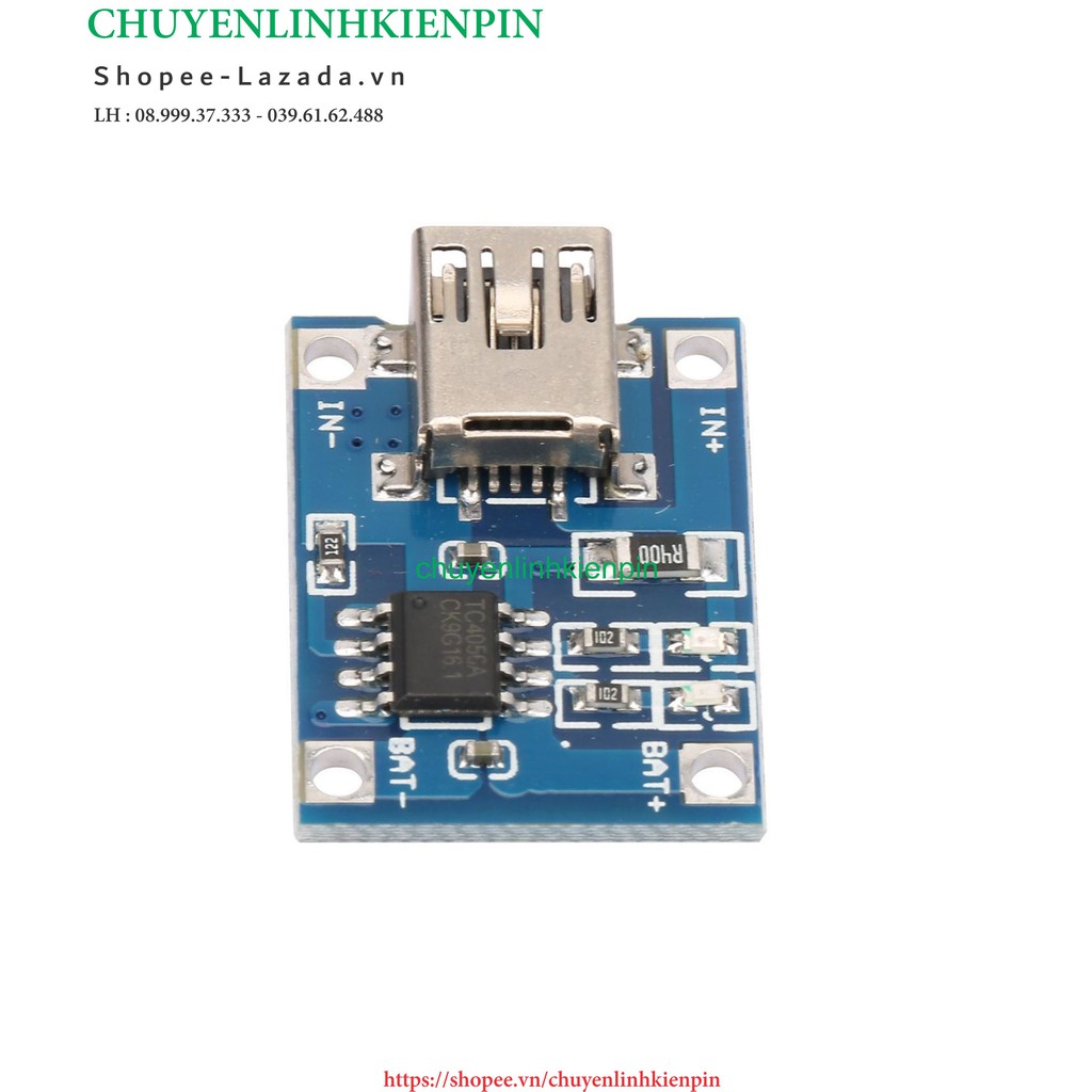 Mạch Sạc Pin TP4056 1A MiNI USB