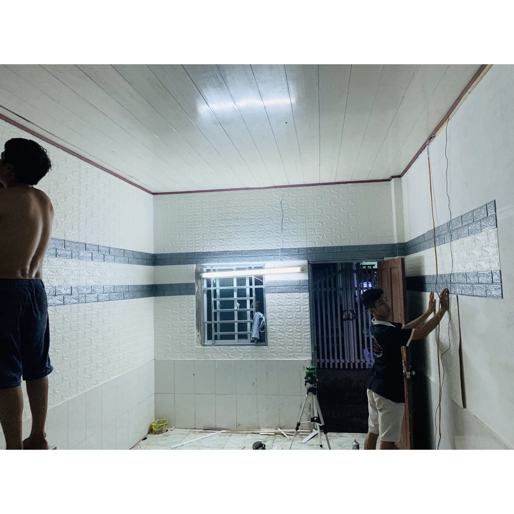 Xốp Dán Tường - Giả Da Cao Cấp Màu Sắc Đa Dạng - GIÁ TẠI SƯỞNG