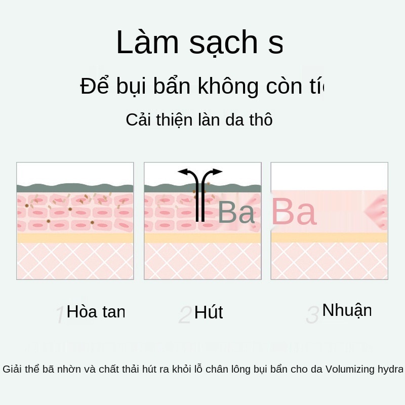 Set 8 mặt nạ dưỡng ẩm thu nhỏ lỗ chân lông làm sáng da BIOAOUA 7.5g
