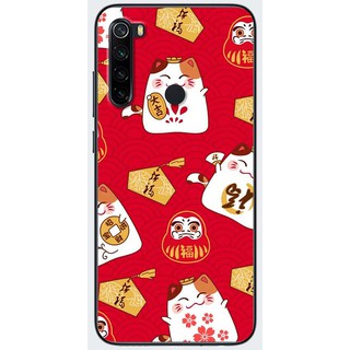 Ốp lưng Xiaomi Redmi Note 8, Redmi Note 8 Pro in hình Nhiều mèo phát tài