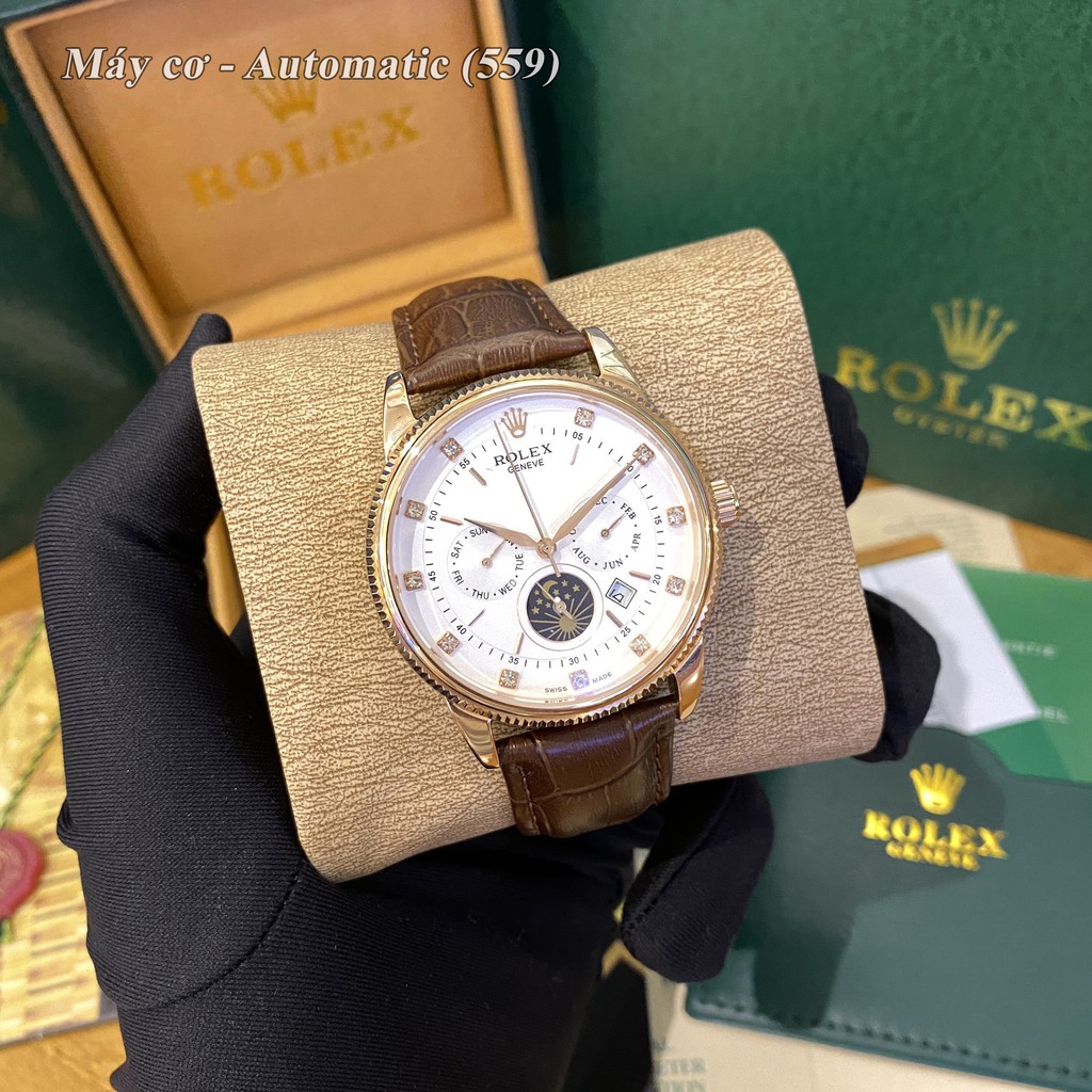 [MÁY CƠ] Đồng hồ nam RLX máy cơ xịn - chống nước bảo hành 24th | BigBuy360 - bigbuy360.vn