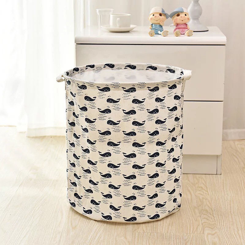 Sọt vải đựng đồ tròn to,giỏ đựng đồ đa năng