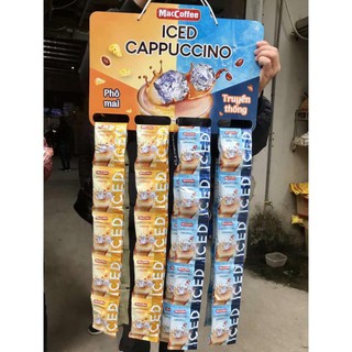 Cà Phê CAPUCHINO Vị Truyền Thống và Fomai- Dây 10 gói