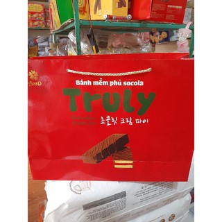 Hộp bánh mềm phủ sôcôla Truly