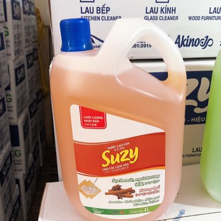 NƯỚC LAU SÀN SUZY QUẾ 4 LÍT