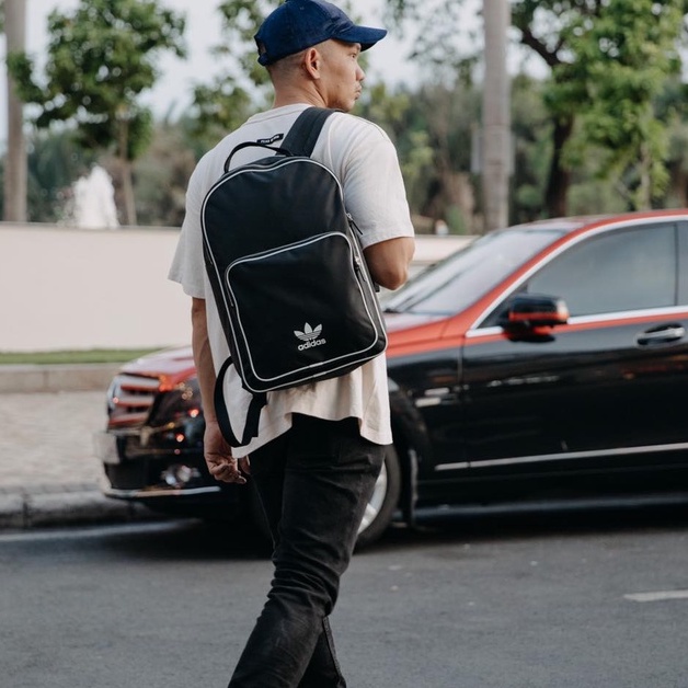 Balo đựng laptop 15.6 inch Adidas Originals Classic Backpack DJ0881 Chất polyester chống nước bảo hành trọn đời khóa kéo