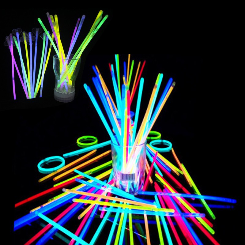 Que phát sáng dạ quang vào ban đêm - Light Stick/ Glow Stick (200 que)