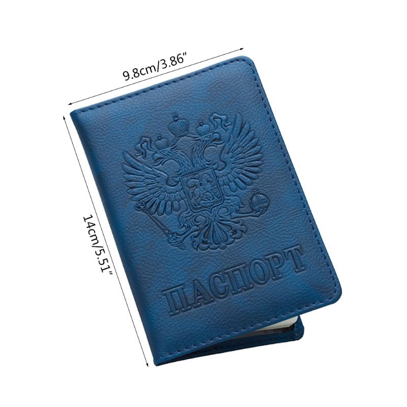 Vỏ bọc thẻ passport thẻ ID da Pu thời trang